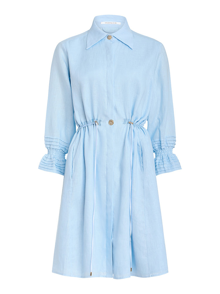 handkerchief linen dress Square Neck Handkerchief Dress