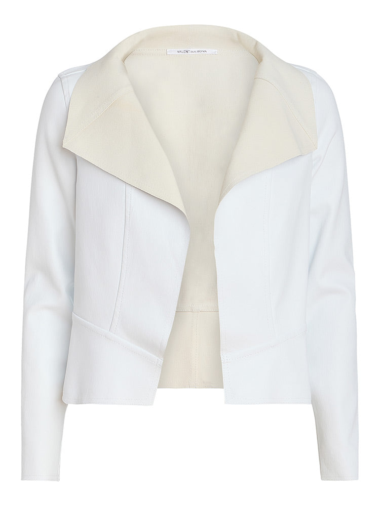 Amy Leather Cardigan