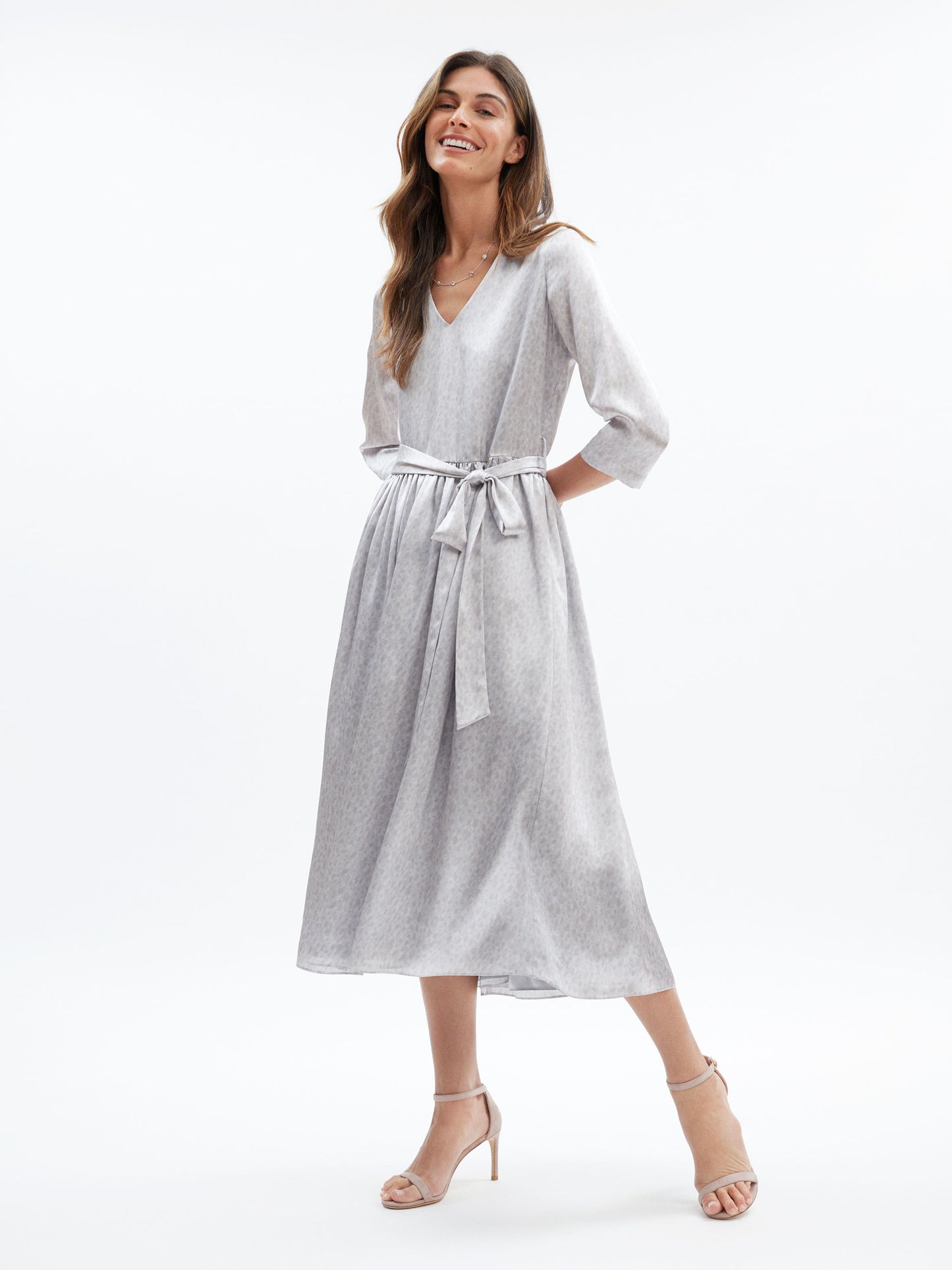 Aurora Silk Dress