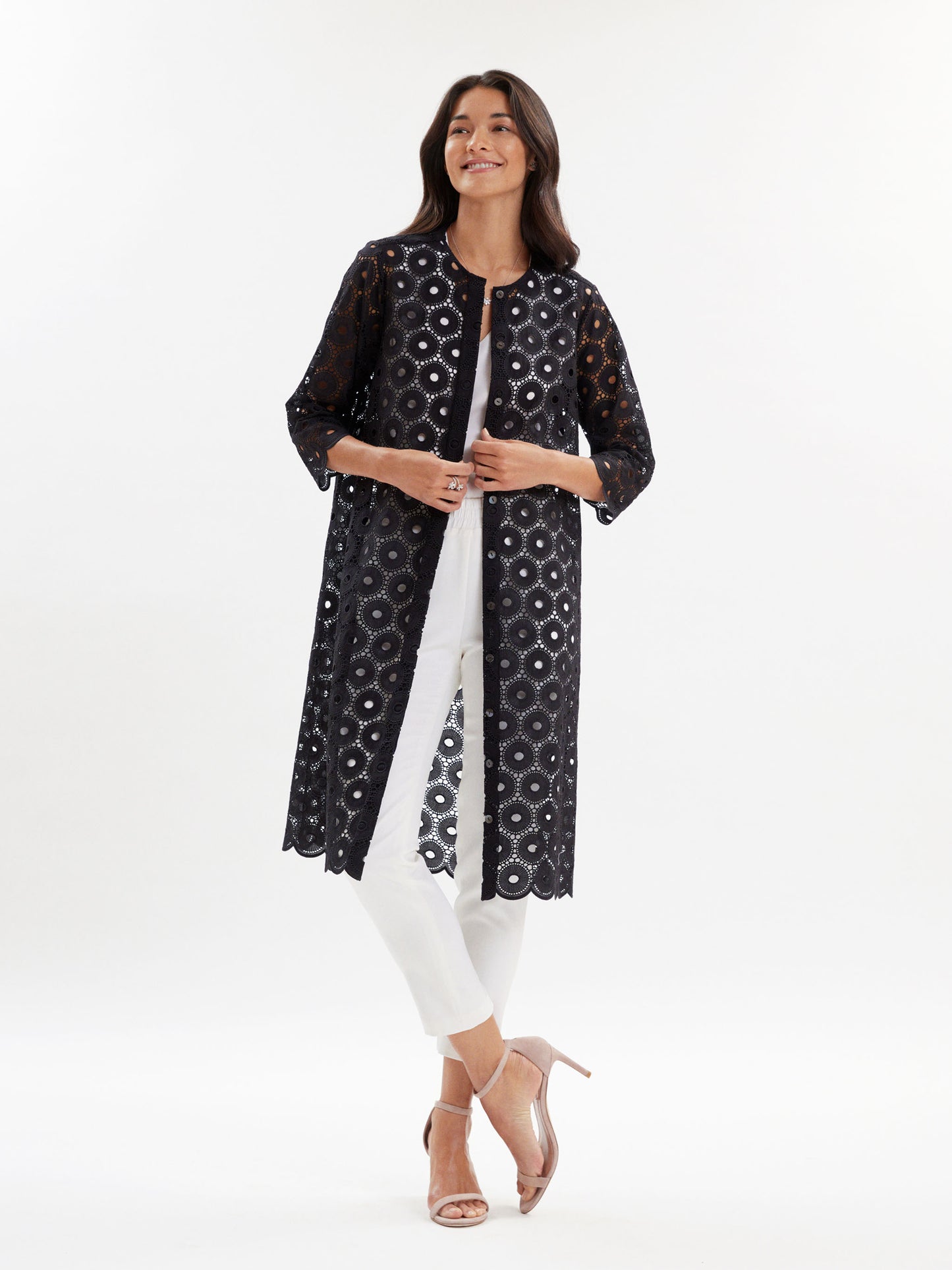 Darelyn Eyelet Tunic
