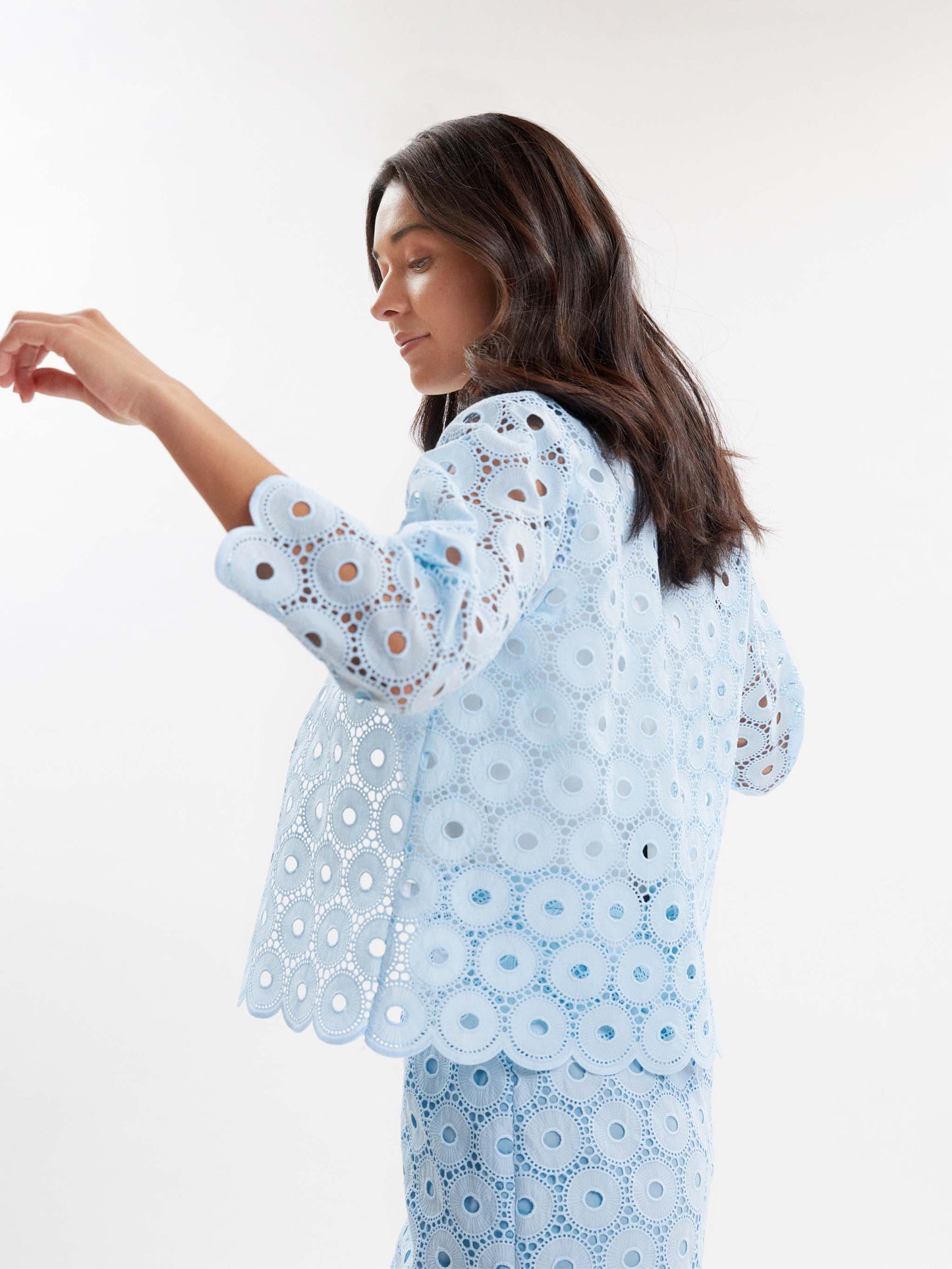 Helen Eyelet Jacket