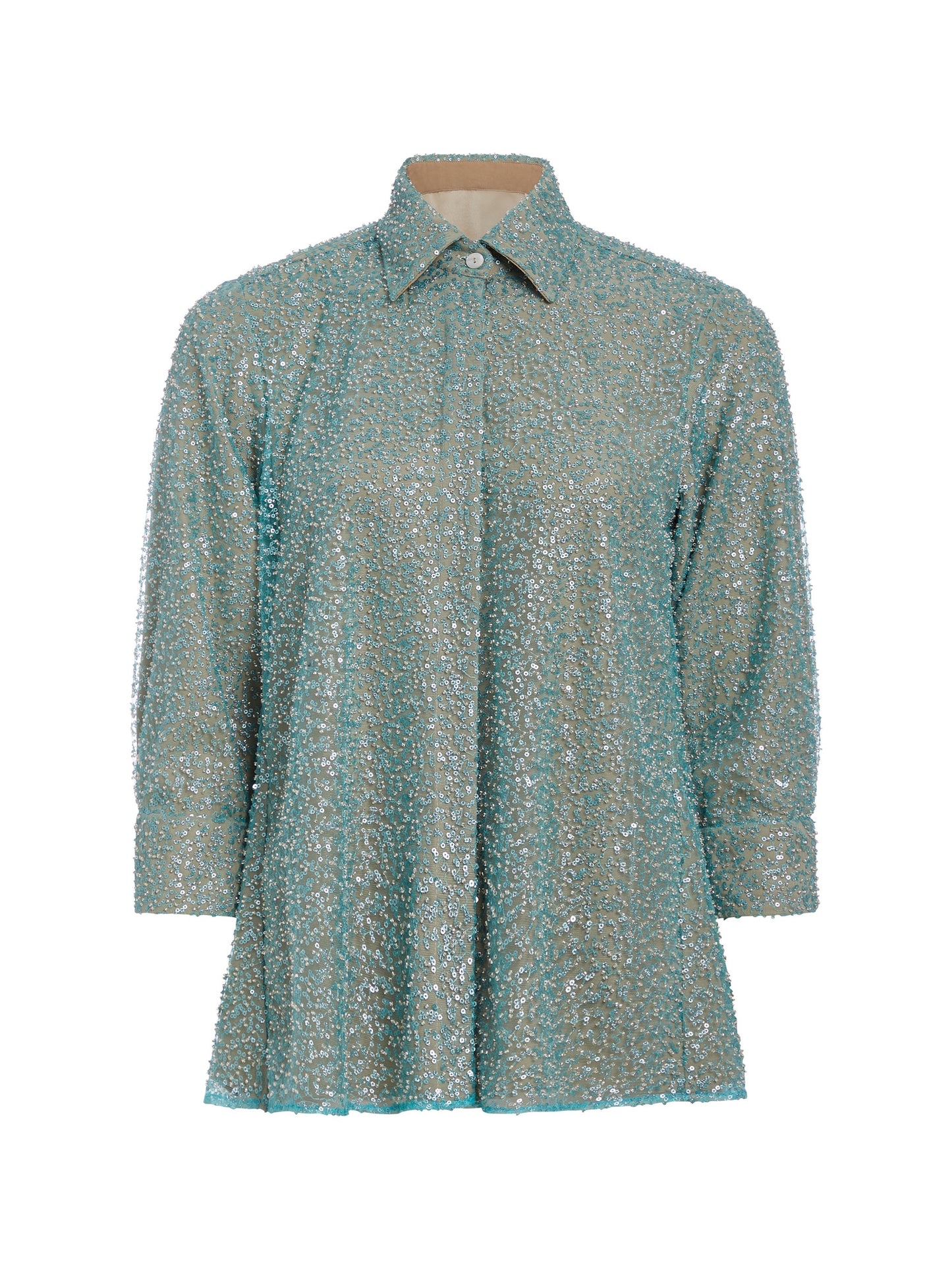 Fiona Beaded Sequins Blouse