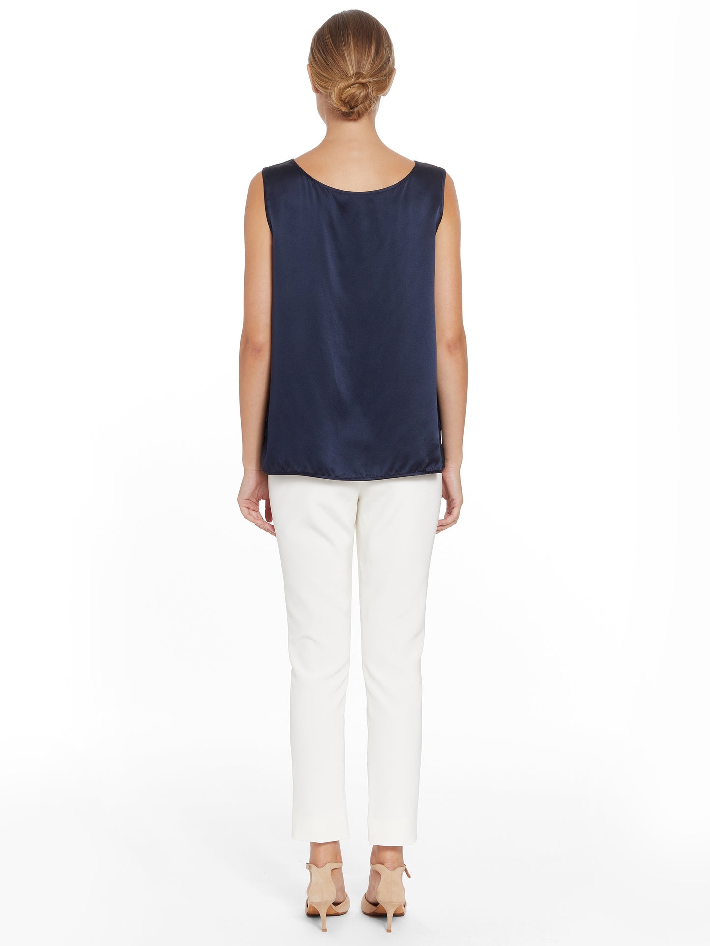 Rose Silk Tank