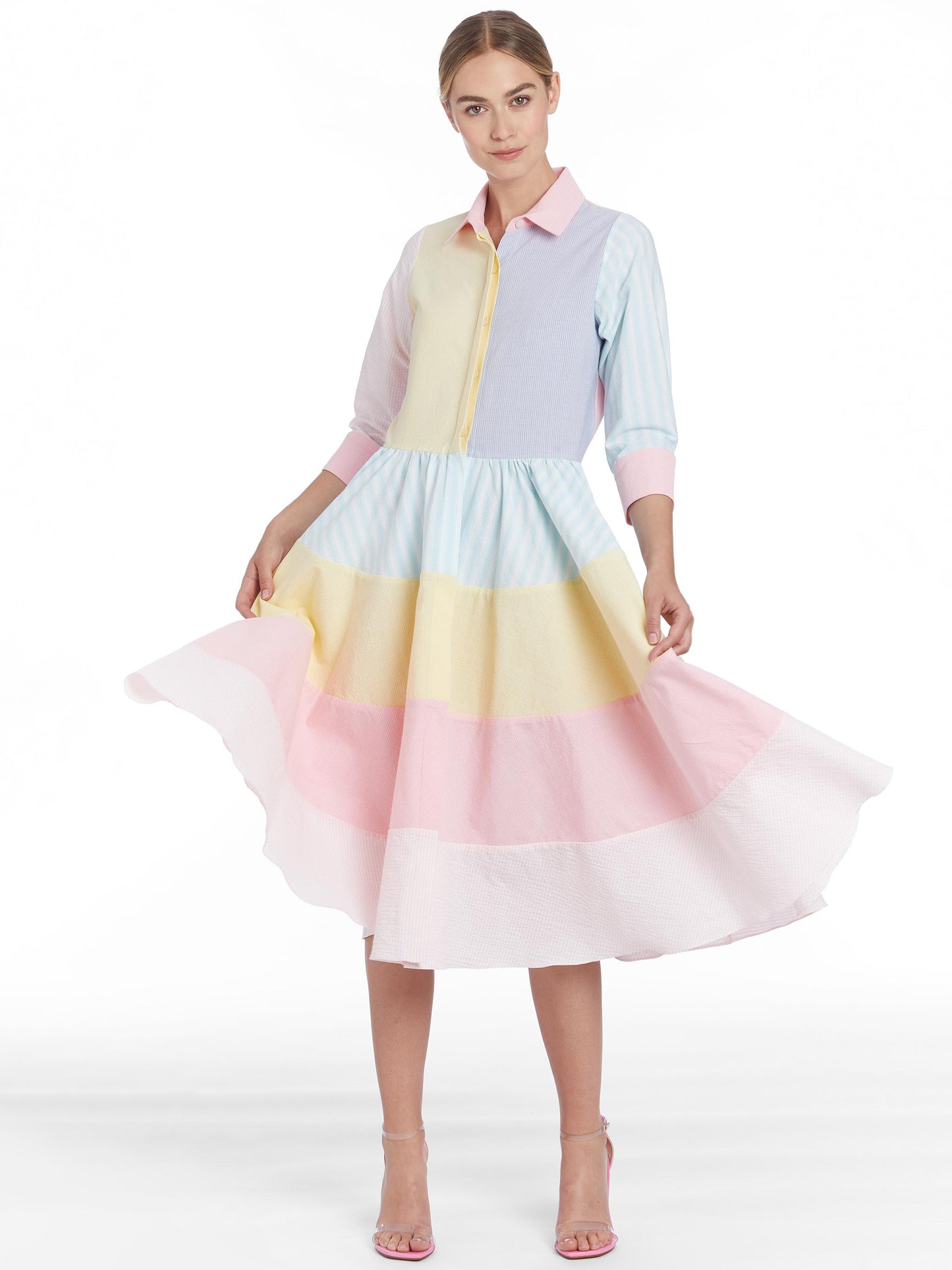 Leo Seersucker Dress