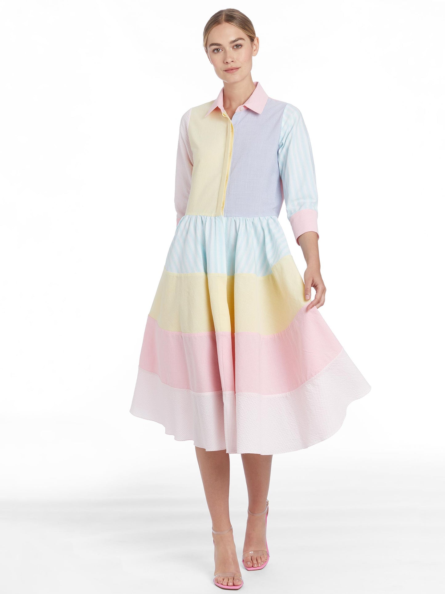 Leo Seersucker Dress