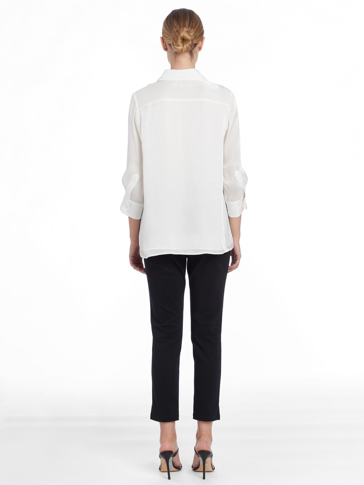 Laura Liquid Lame Blouse