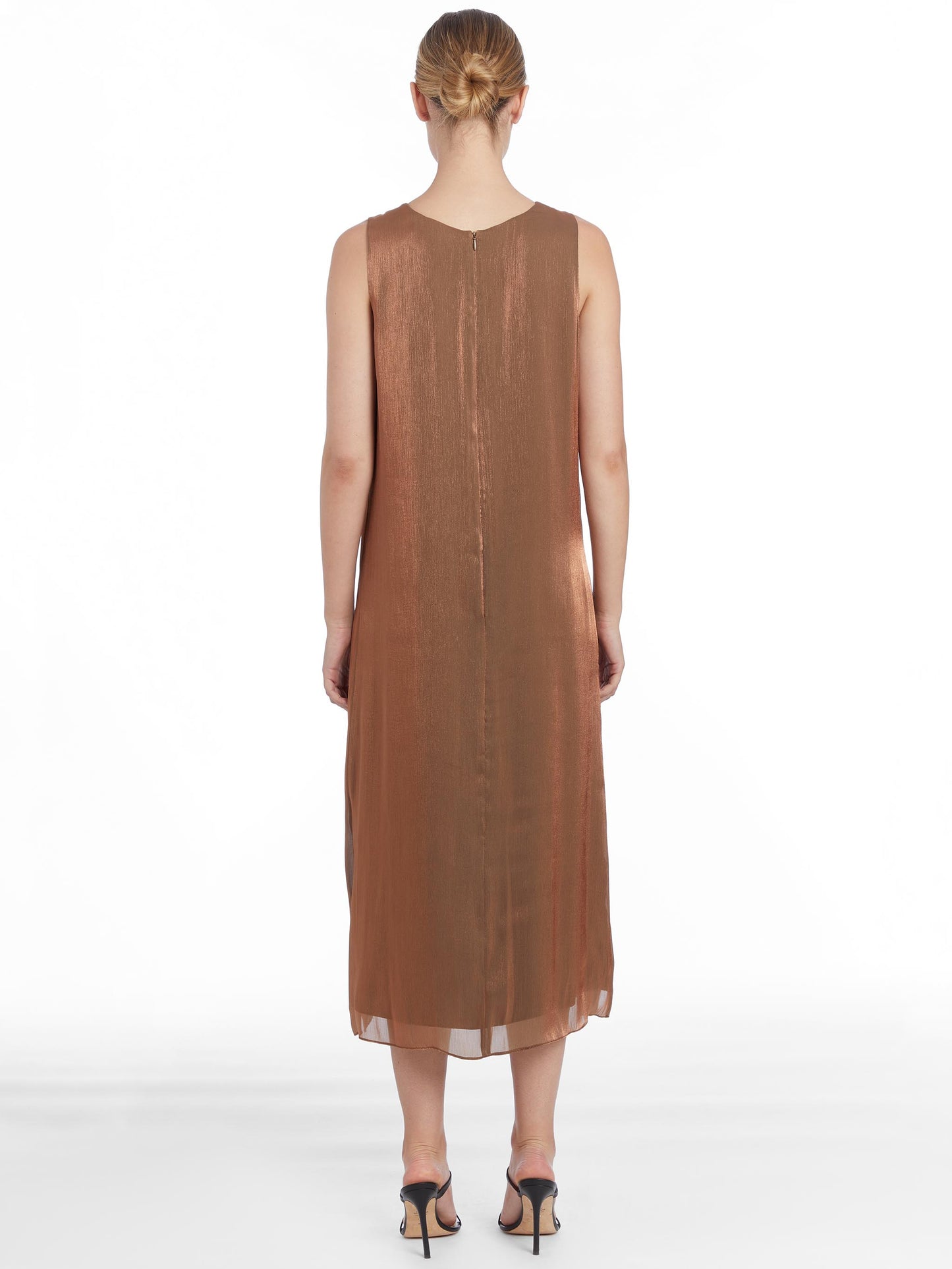 Penny Liquid Lame Dress