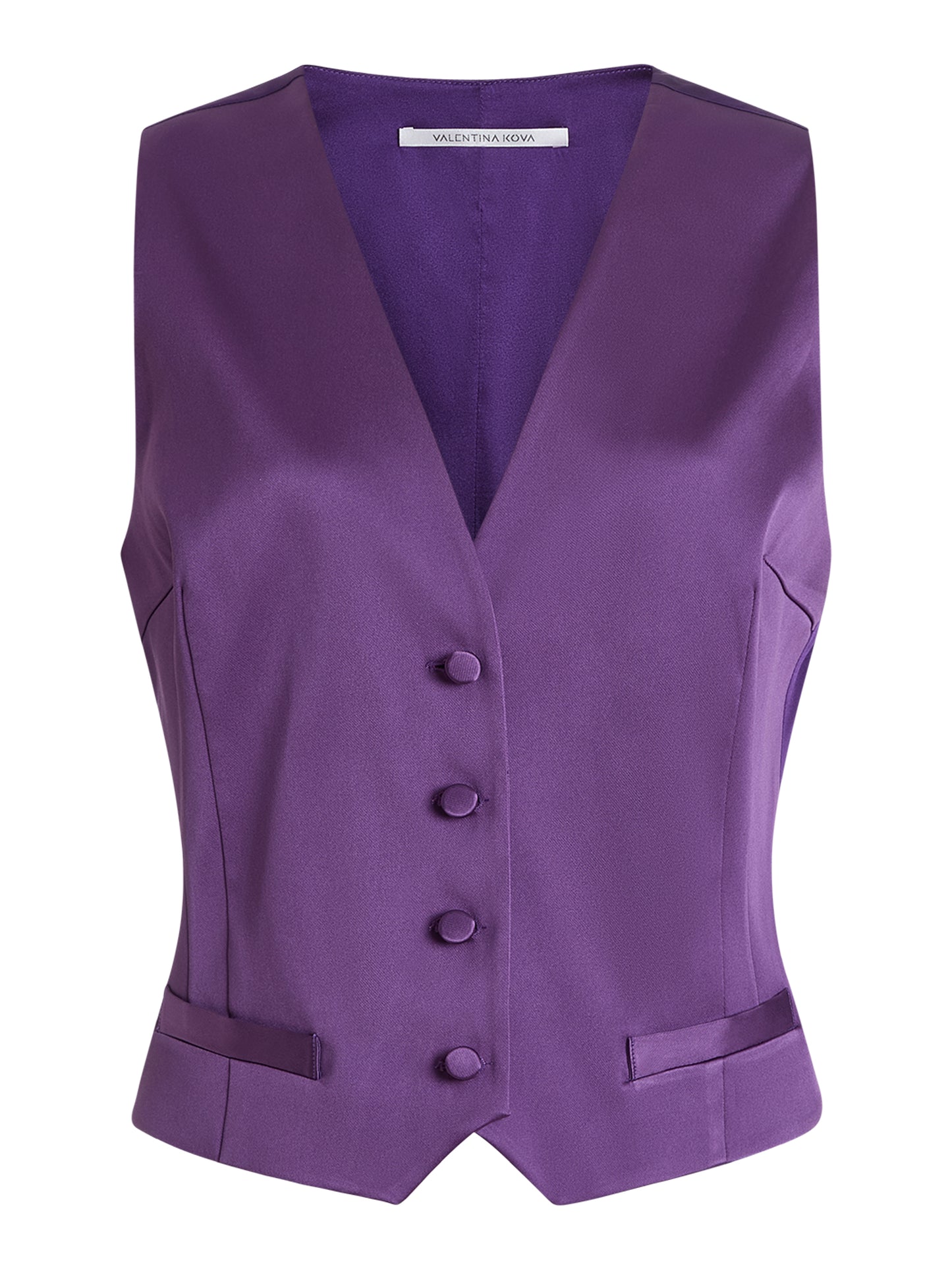 Vincent Purple Vest