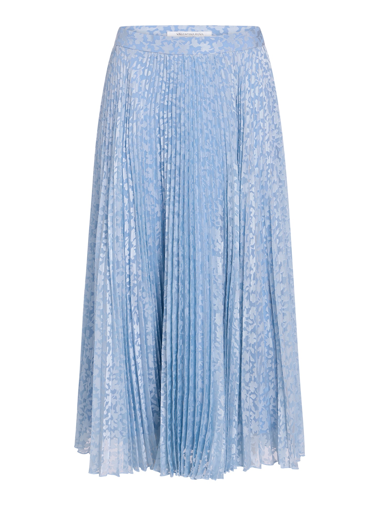 Blair Burnout Pleated Skirt