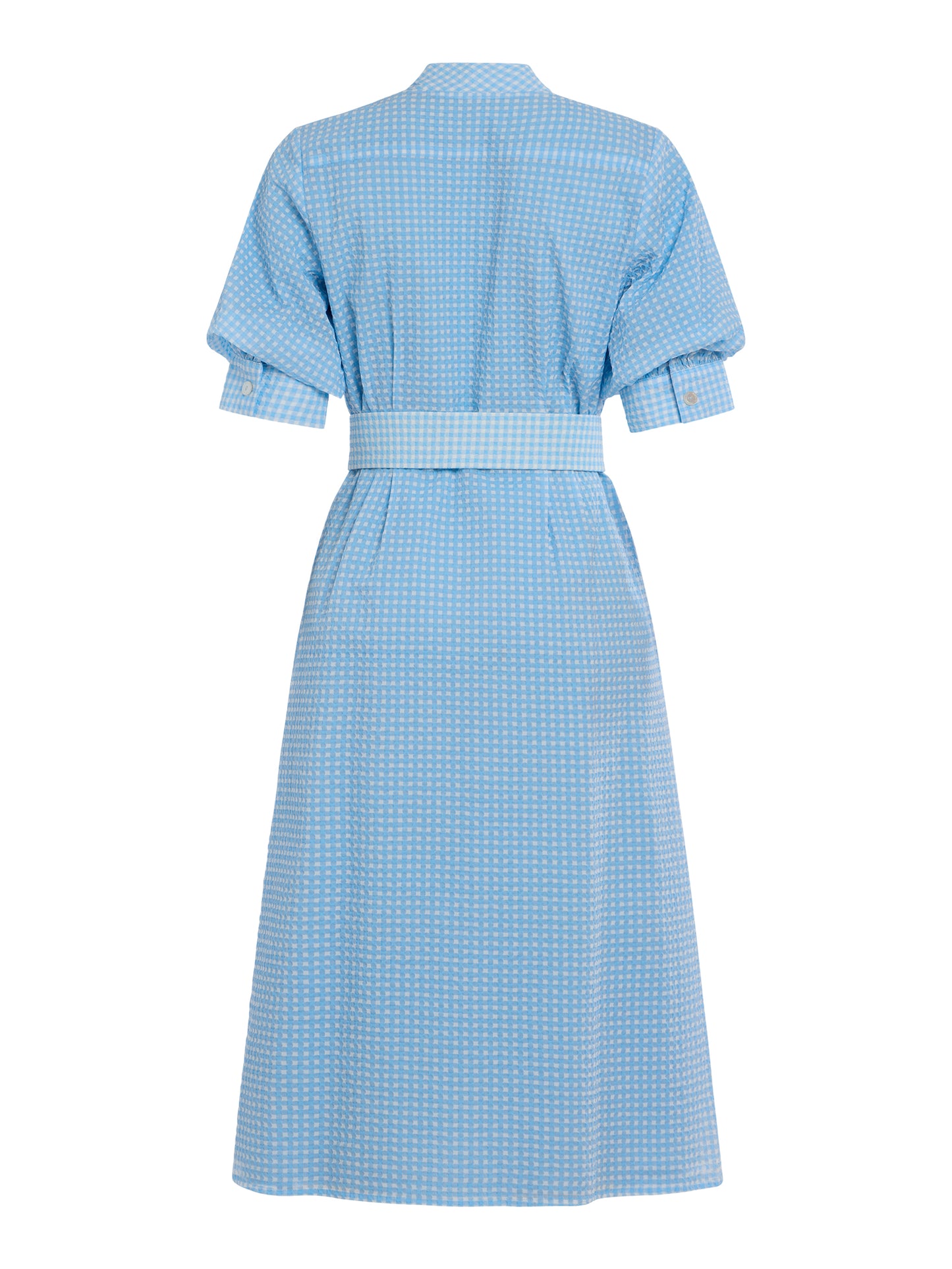 Peter Textured Check Dress