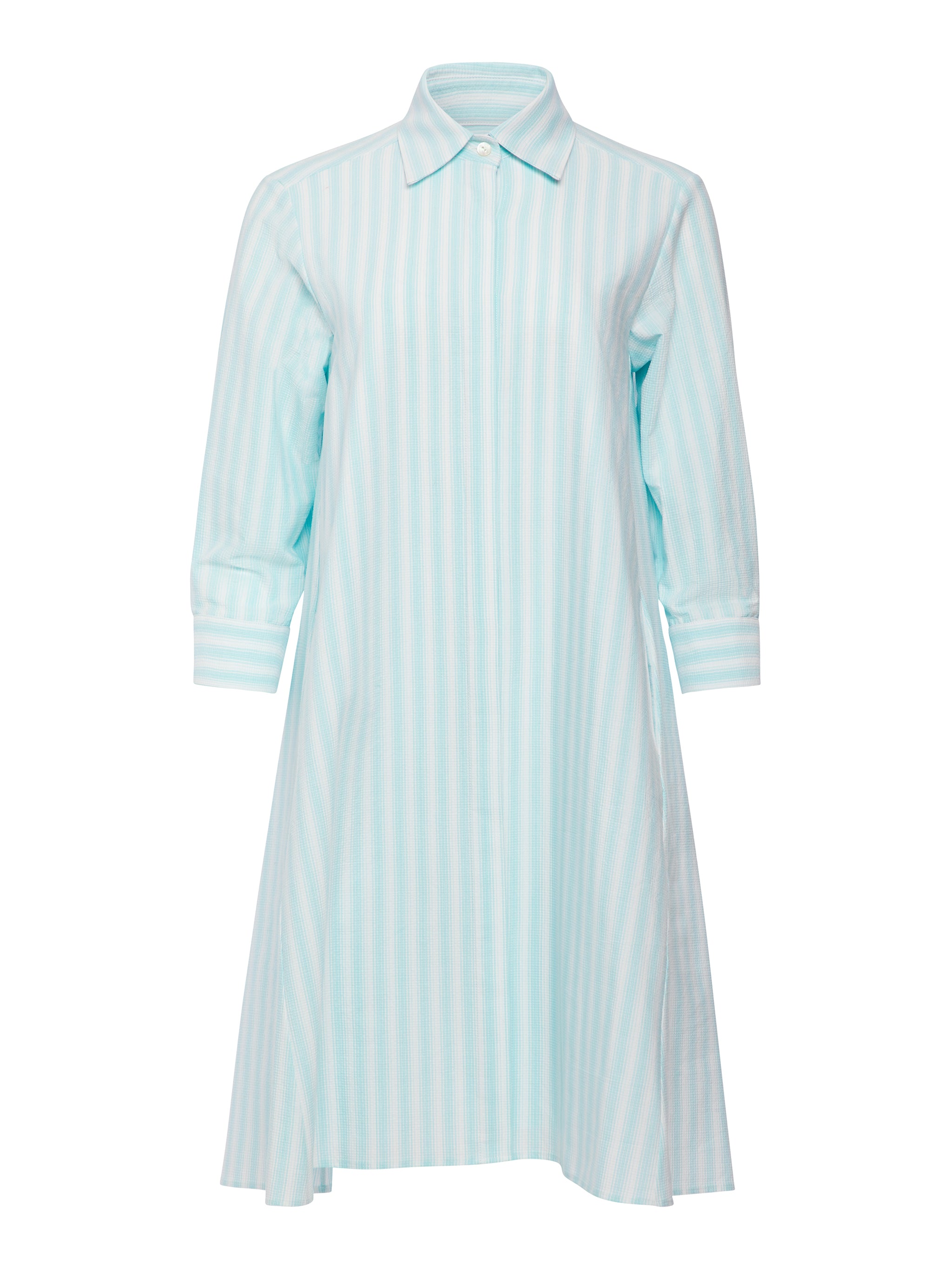 Domi Seersucker Dressing Gown