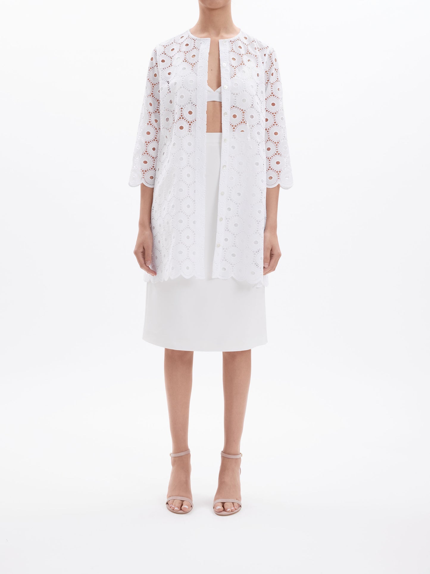 Darelyn Eyelet Tunic