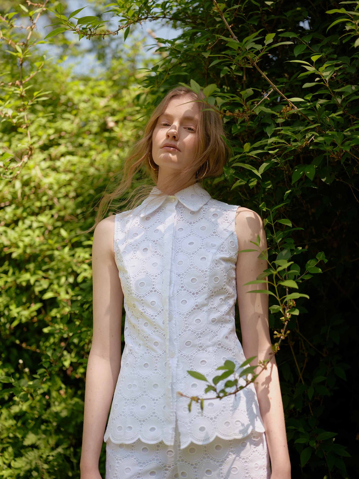 Tali Eyelet Blouse