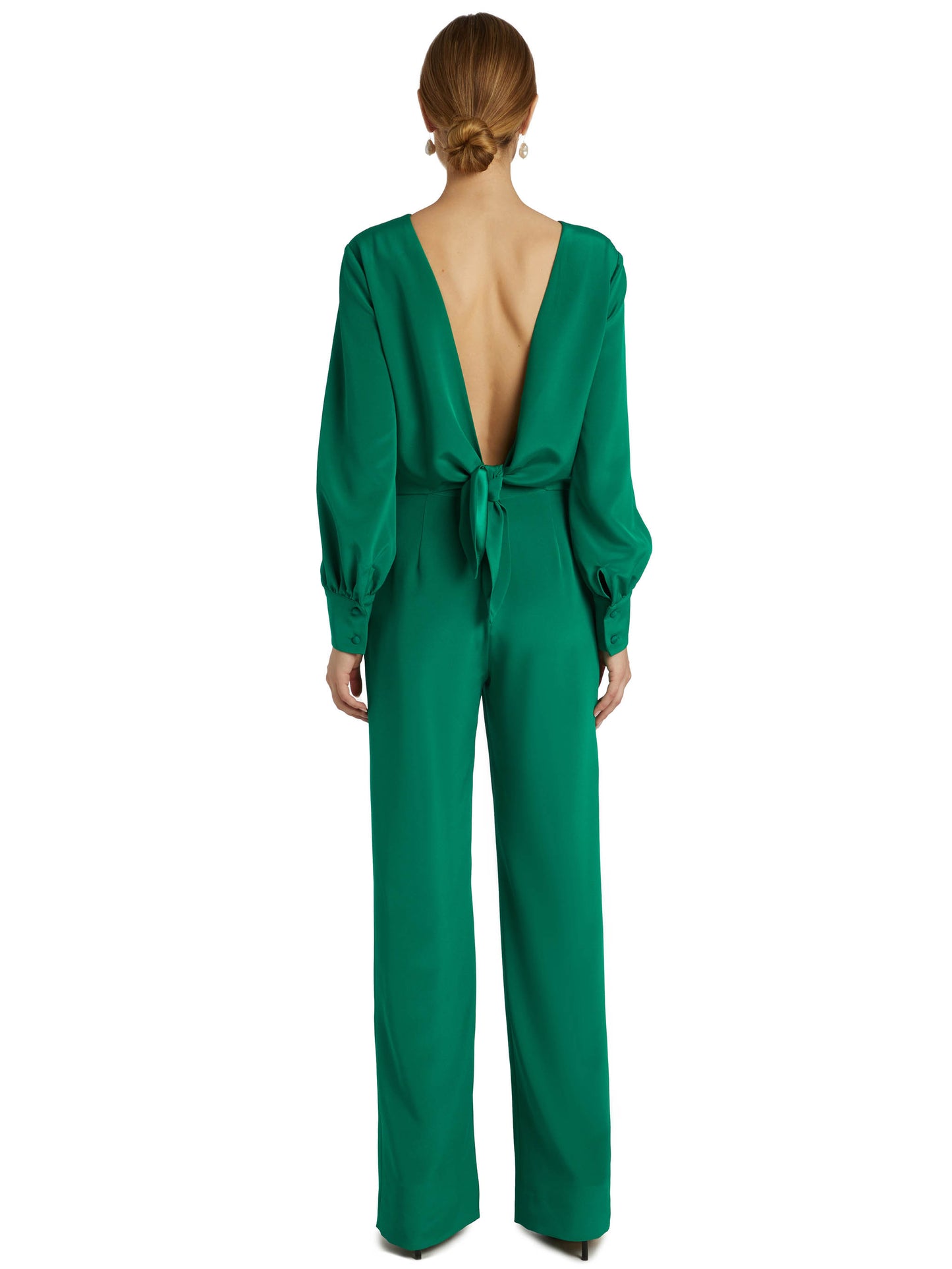 Nina Silk Jumpsuit