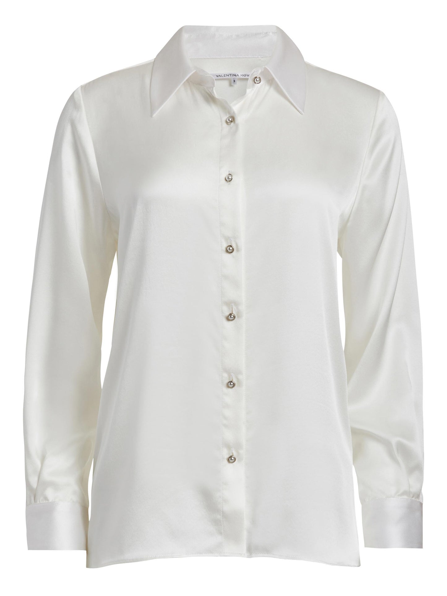 Ruby Silk Blouse
