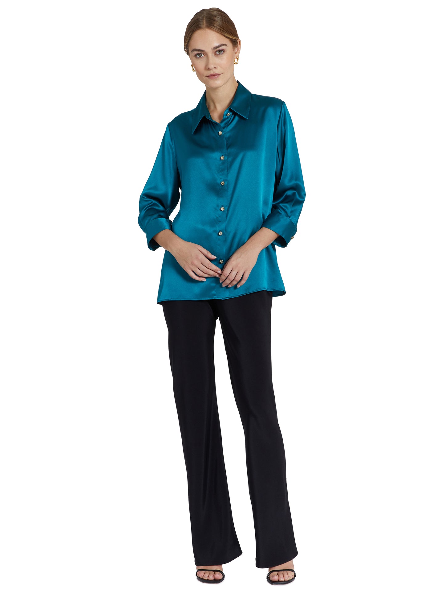 June Silk Blouse
