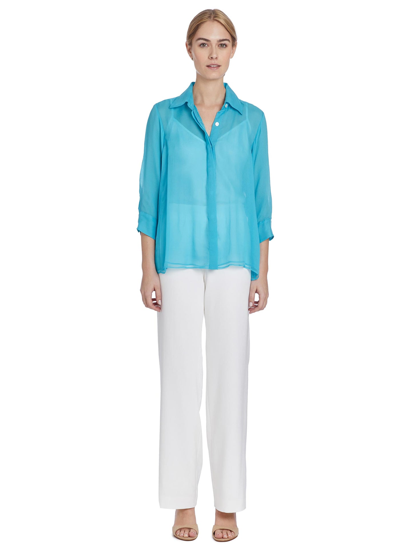 Laura Silk Chiffon Blouse