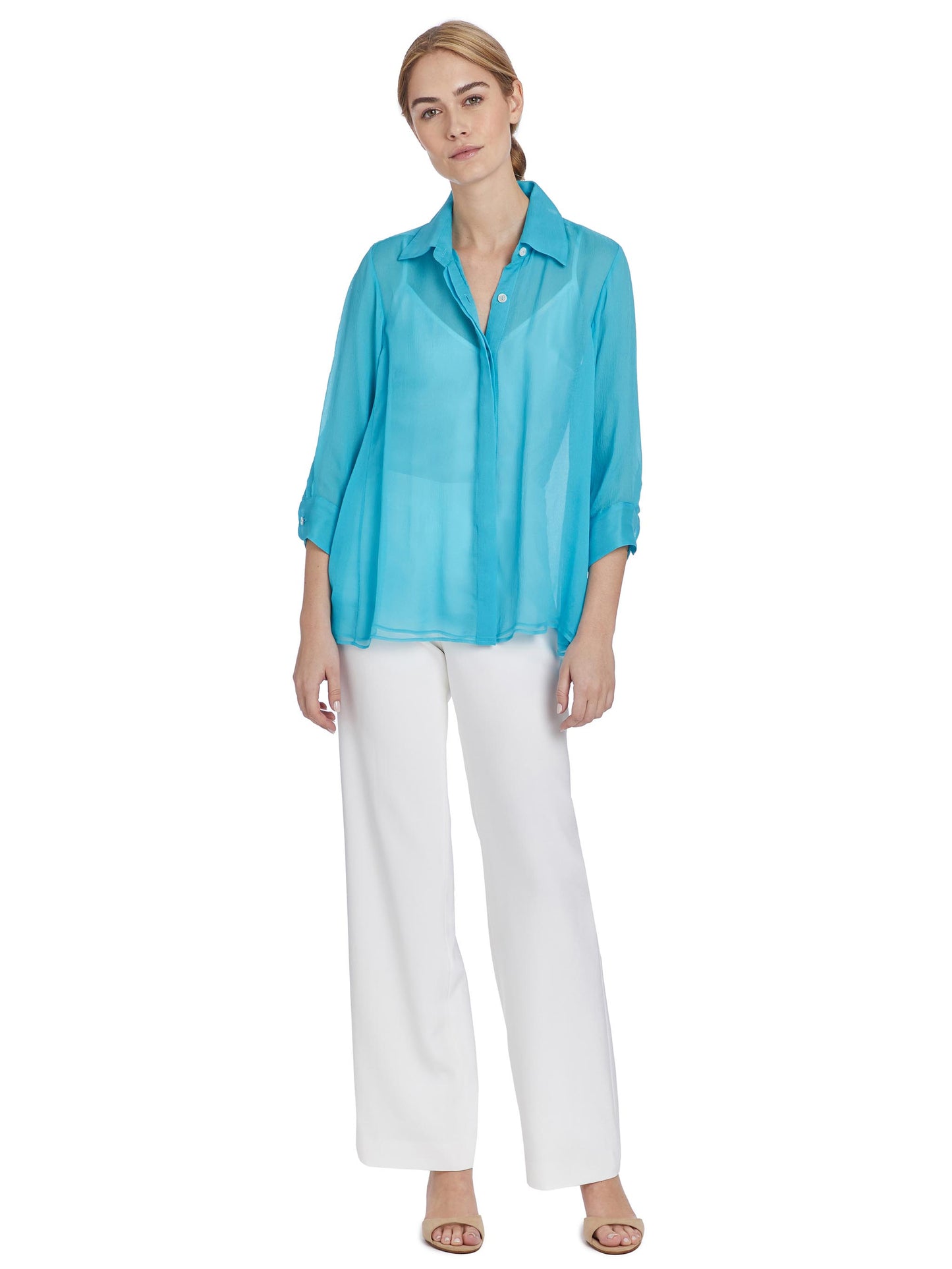 Laura Silk Chiffon Blouse