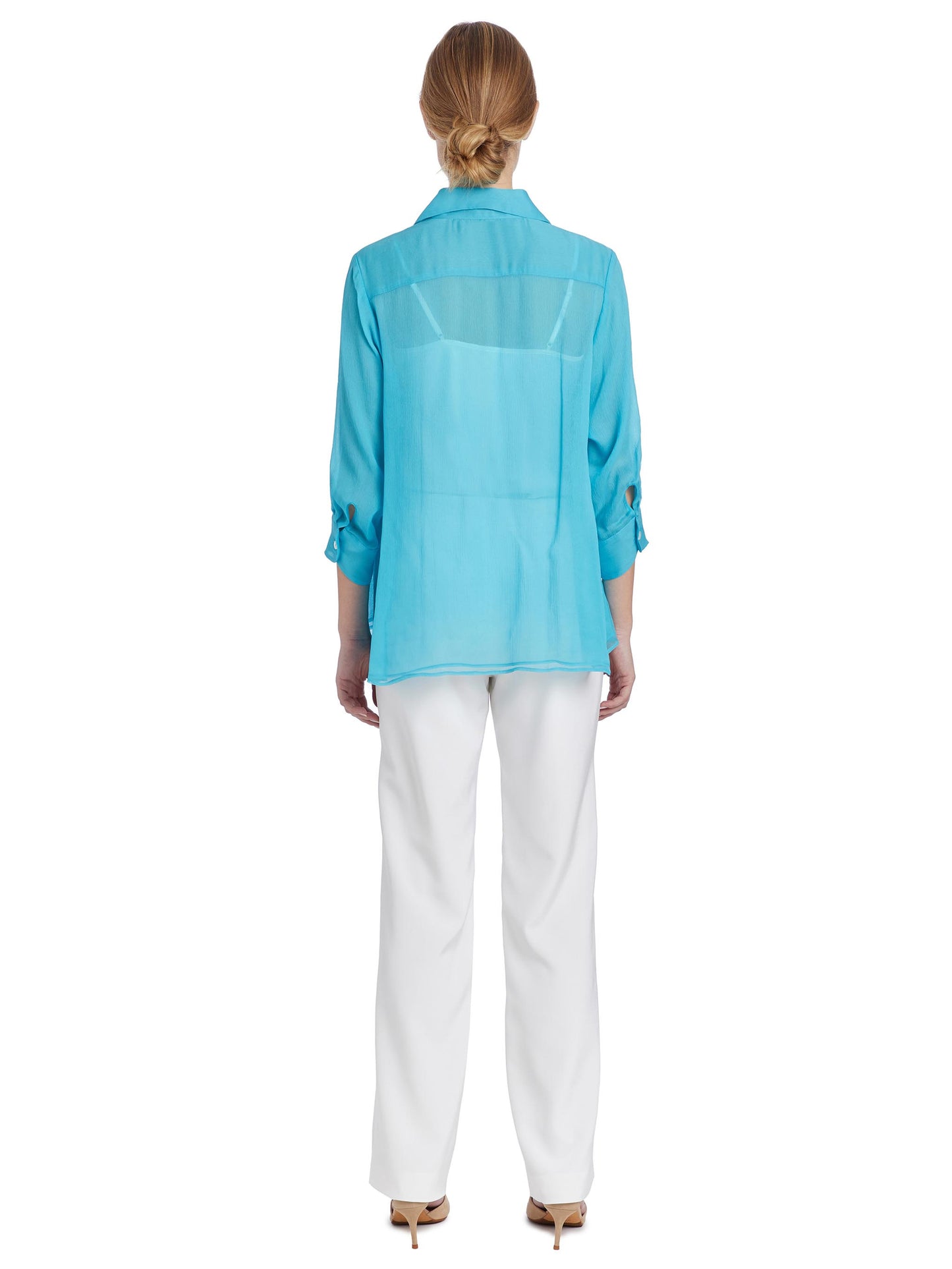 Laura Silk Chiffon Blouse