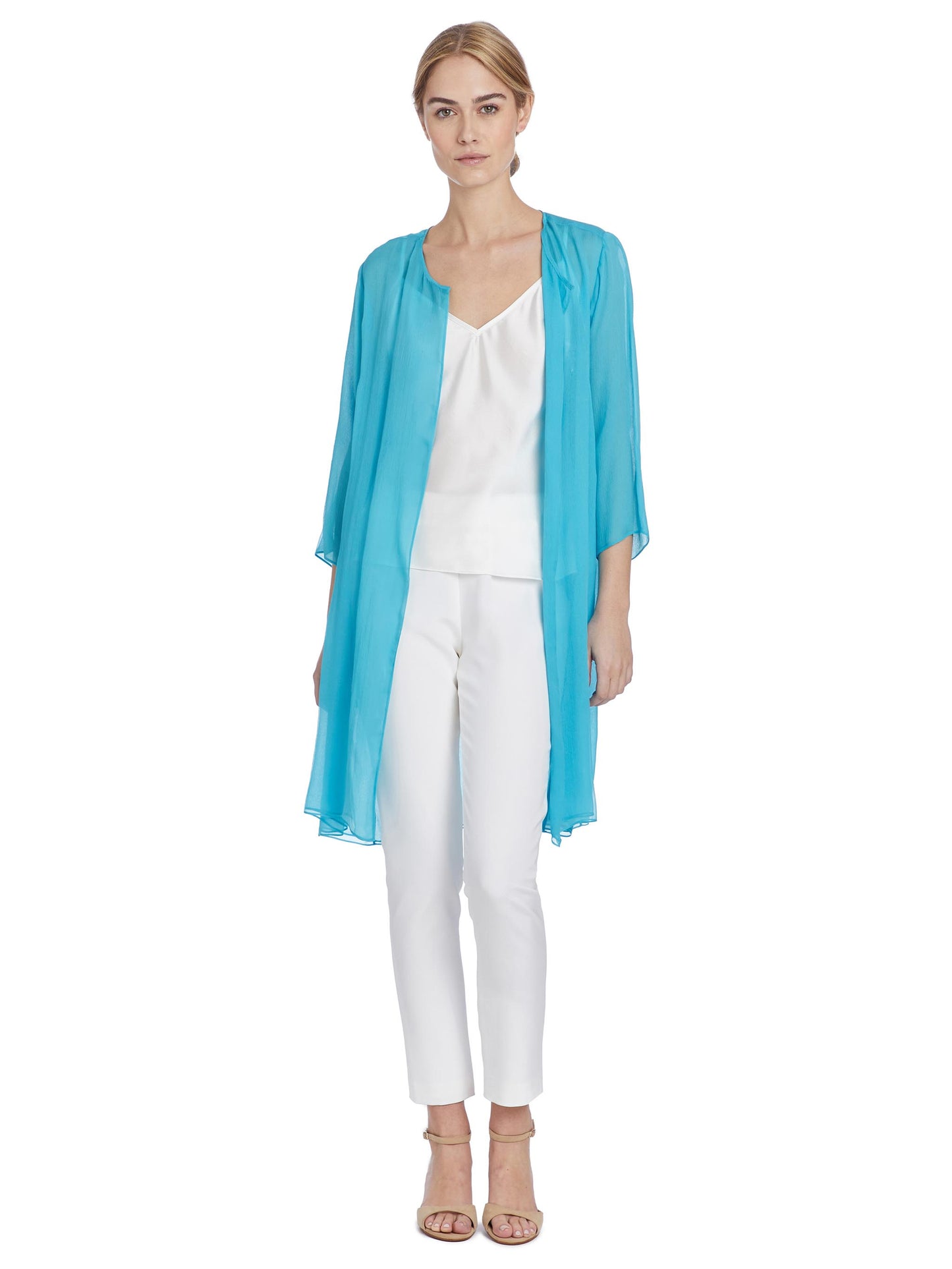 Logan Silk Chiffon Tunic